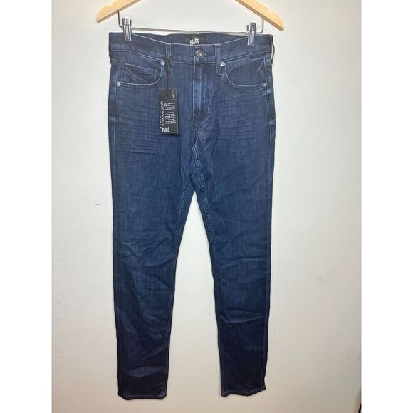 PAIGE Men's M653697-3402 Lennox Size 28 Blue Transcend Slim Fit Jeans NWT - Picture 3 of 14